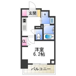 プレミアムコート天王寺EASTの物件間取画像